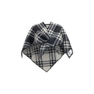 Burberry Gray Wool Oves Aries Women's Scarf